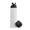 JoyJolt® 22oz. Triple Insulated Water Bottle with Flip Lid & Sport Straw Lid